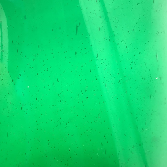 VTG/MCM 50's Large 14" Blenko Blown Glass Green Pitcher - Picture 7 of 9